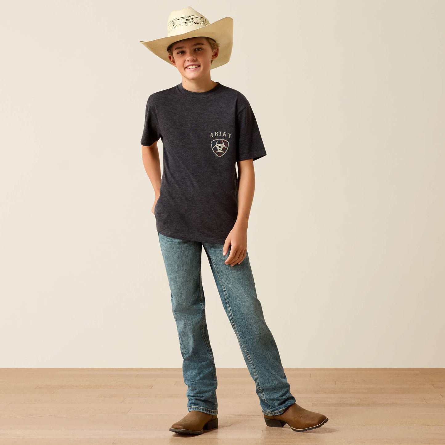 Ariat American Bison T-Shirt Kids | Ariat discount