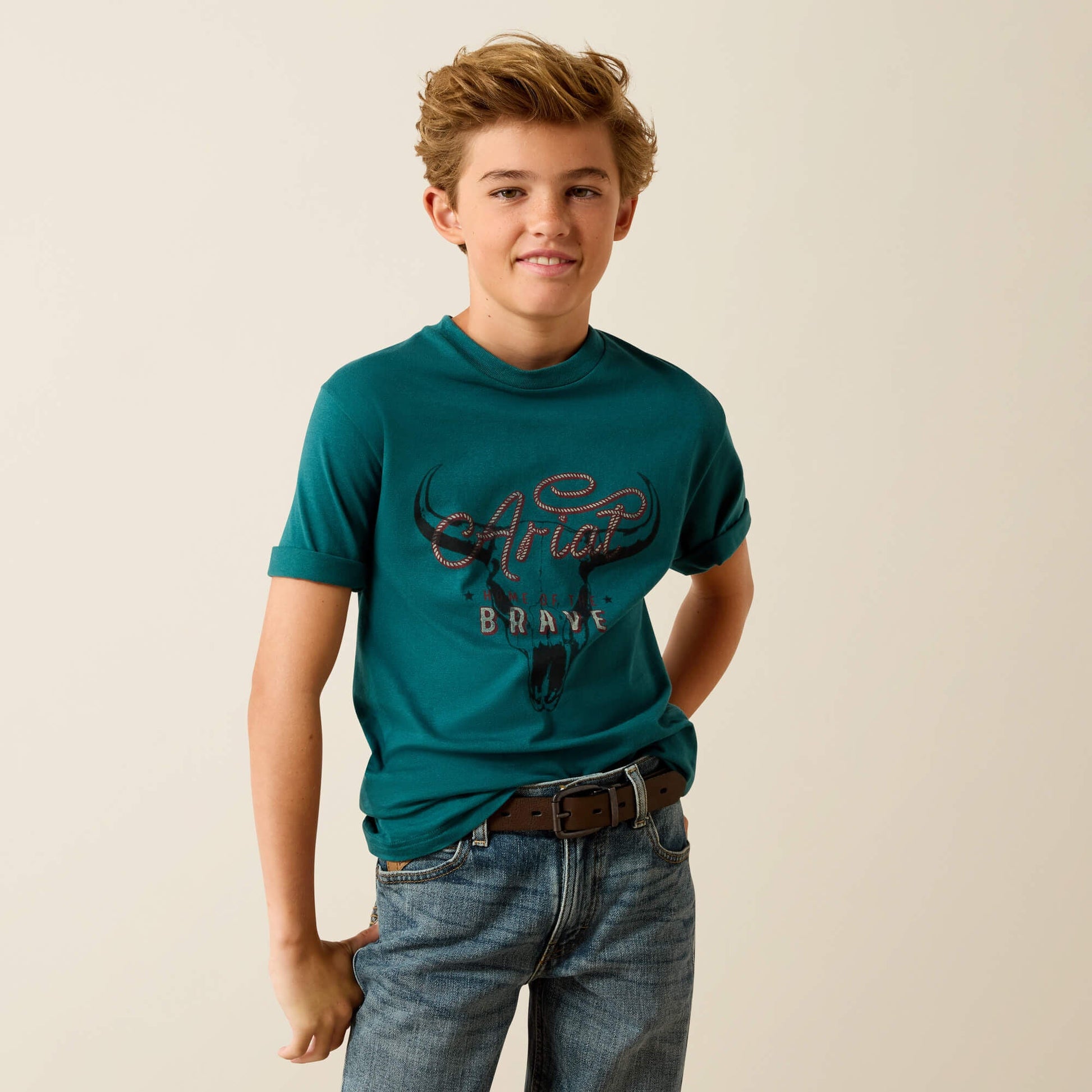Ariat Cattle Skull Freedom T-Shirt Kids | Ariat online
