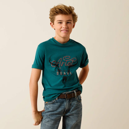 Ariat Cattle Skull Freedom T-Shirt Kids | Ariat online