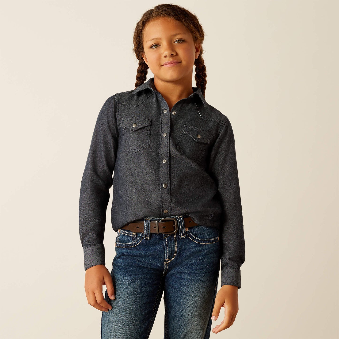 Chambray Shirt Kids | Ariat for sale