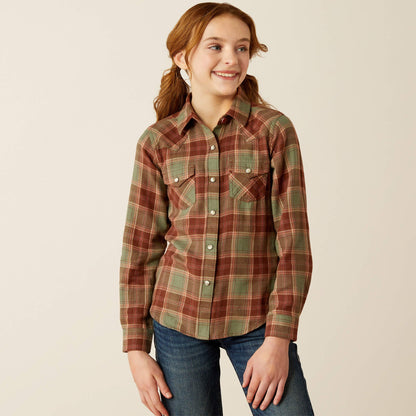 Ava Plaid Shirt Kids | Ariat online shop
