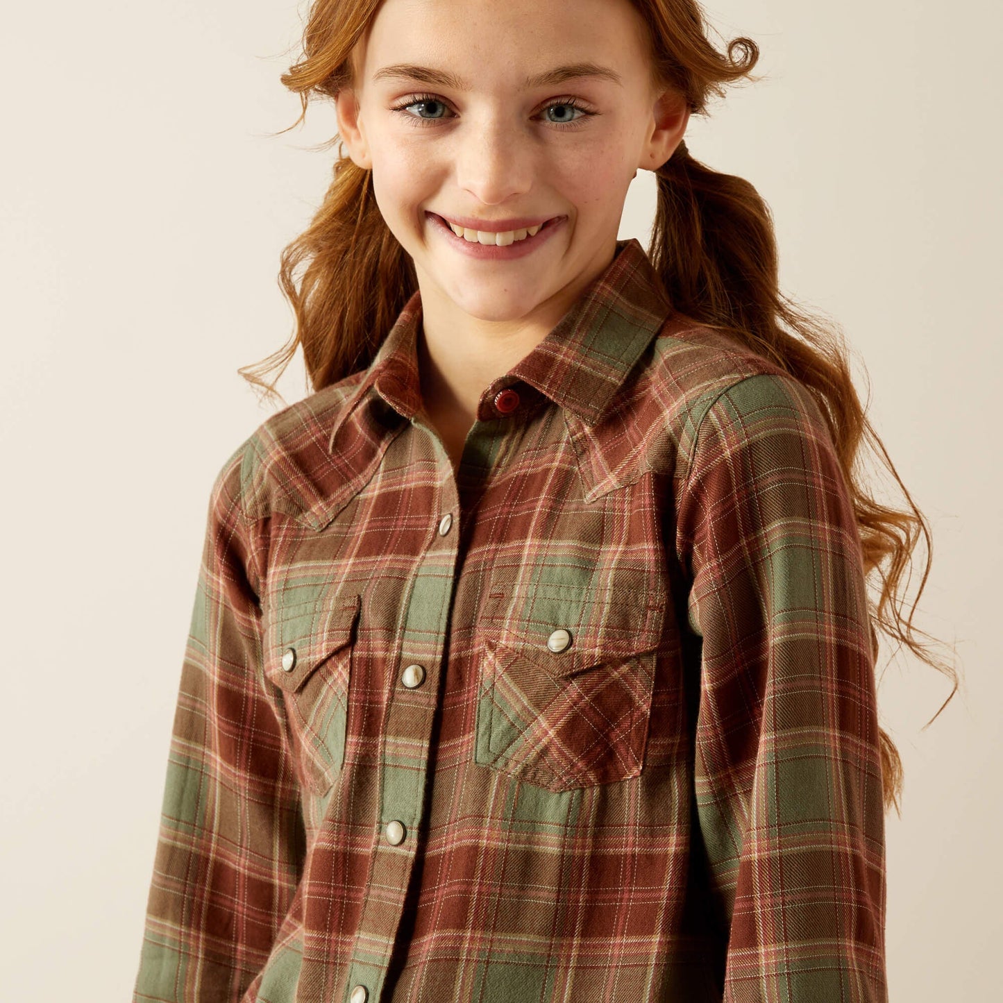 Ava Plaid Shirt Kids | Ariat online shop