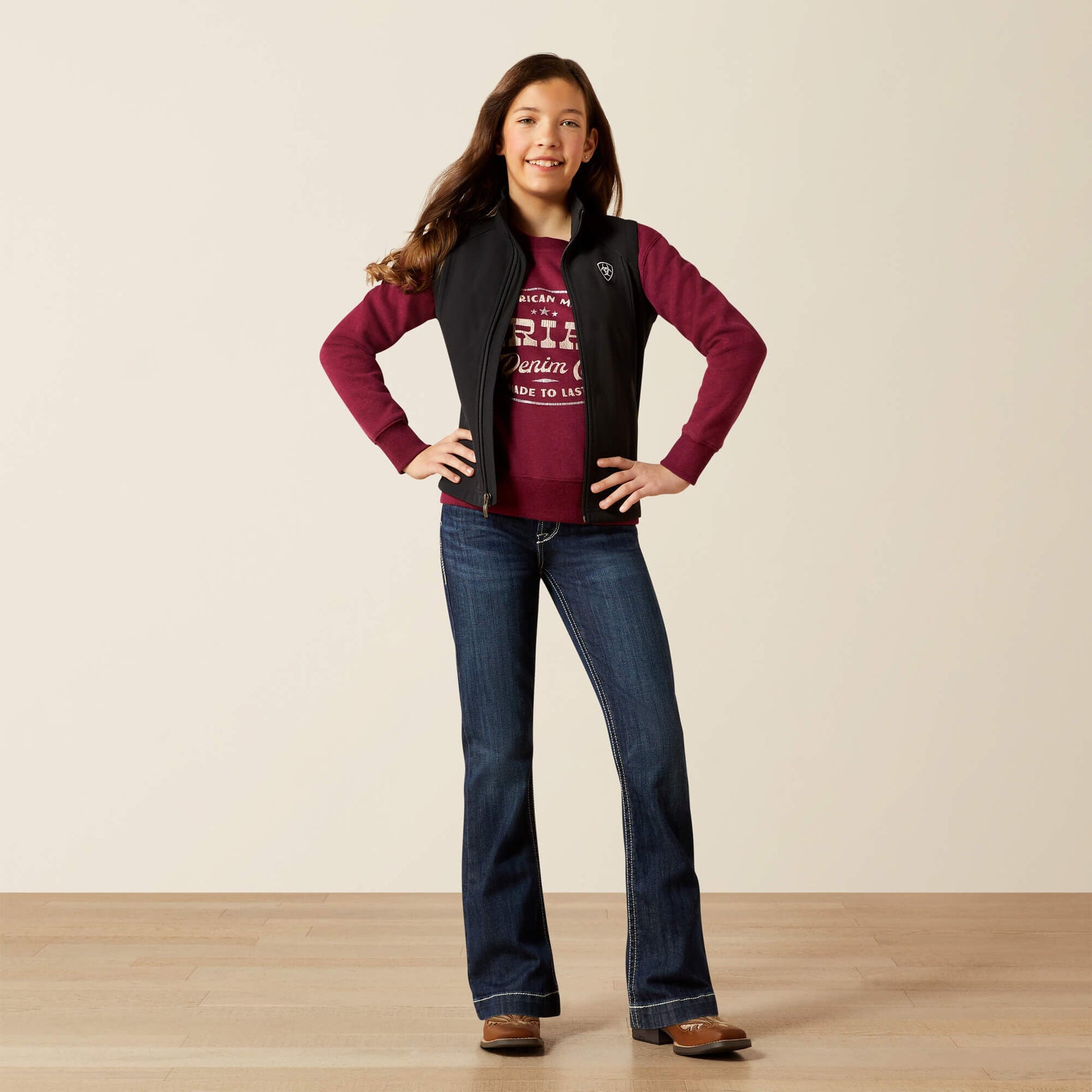Ariat Logo Softshell Vest Kids | Ariat online shop