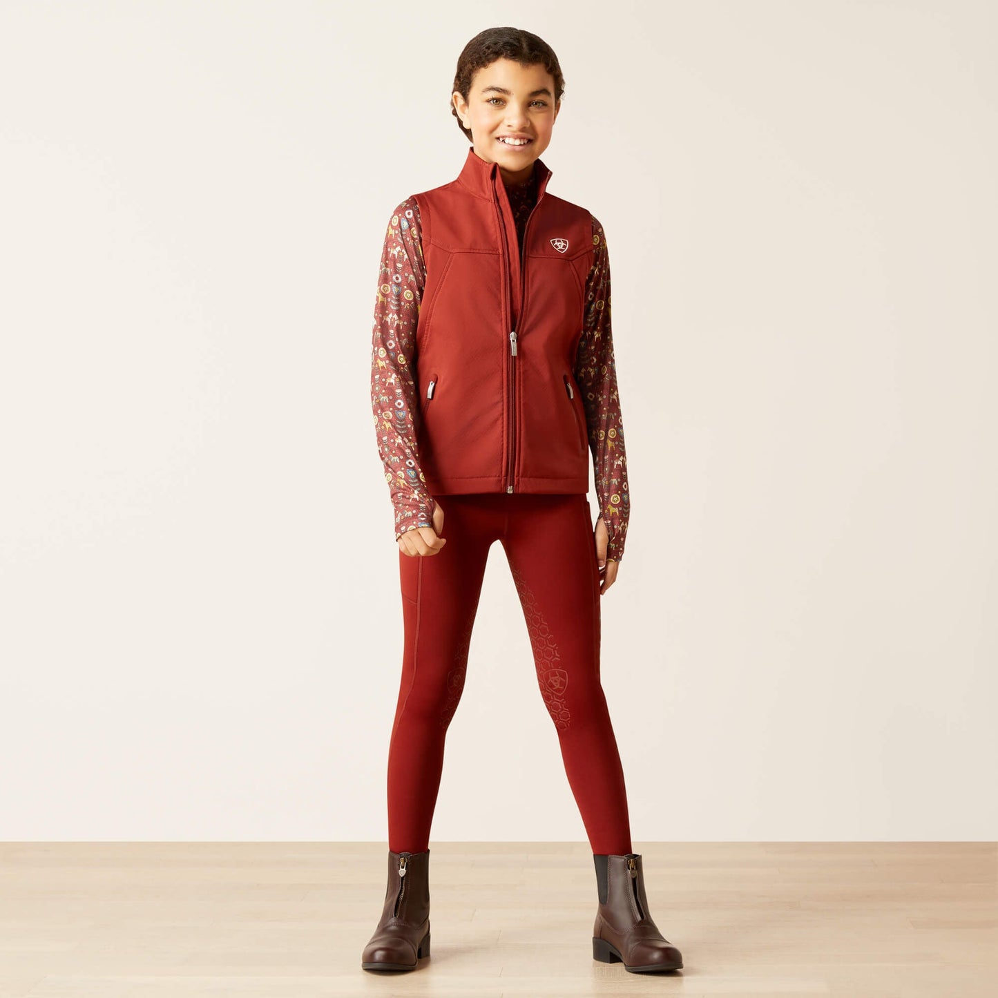 New Team Softshell Vest Kids | Ariat outlet