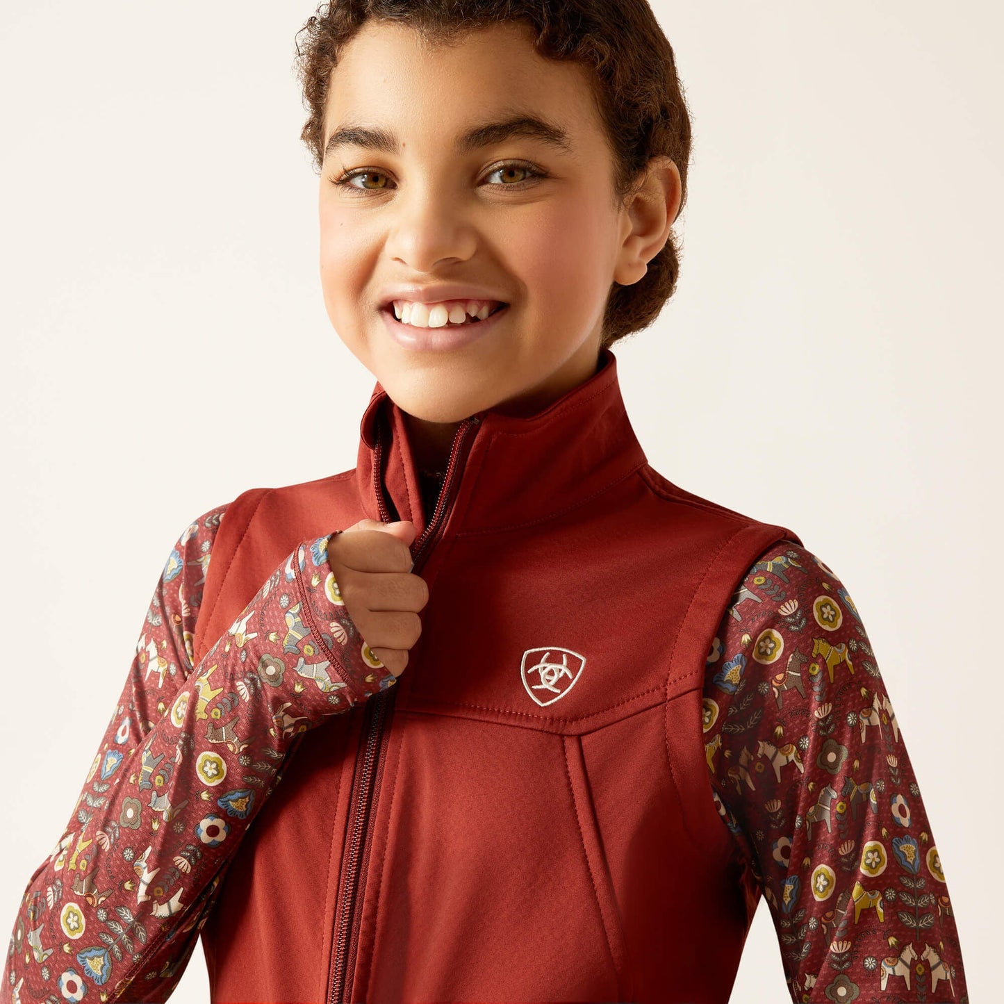 New Team Softshell Vest Kids | Ariat outlet