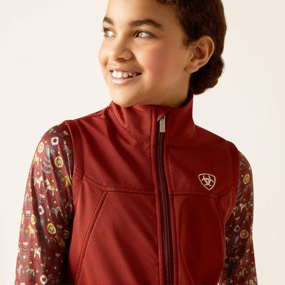 New Team Softshell Vest Kids | Ariat outlet