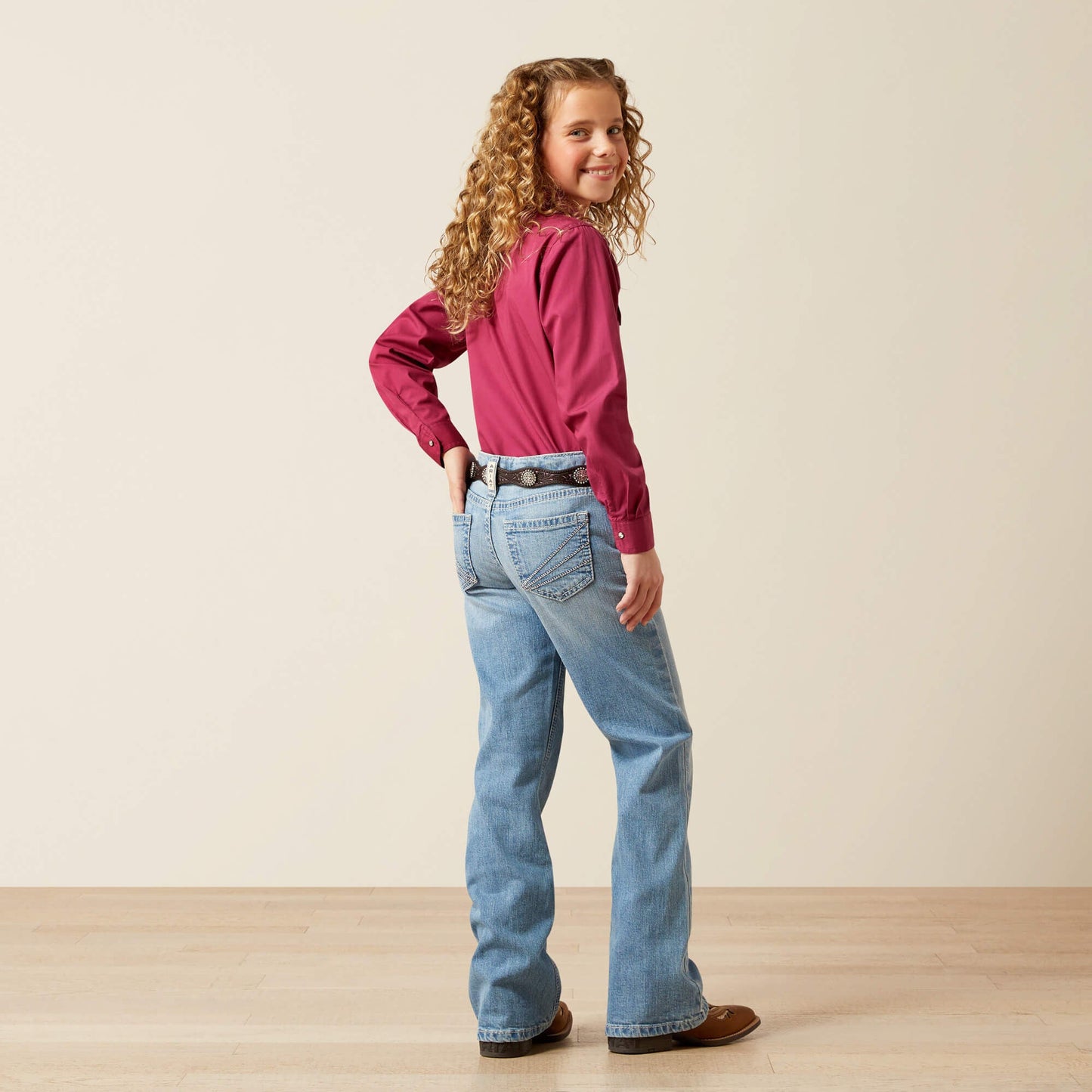 Aisha Boot Cut Jean Kids | Ariat on sale
