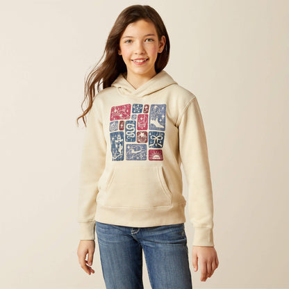 Western Blocks Hoodie Kids | Ariat sale