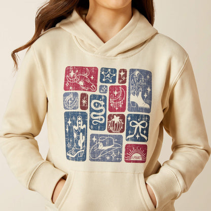 Western Blocks Hoodie Kids | Ariat sale