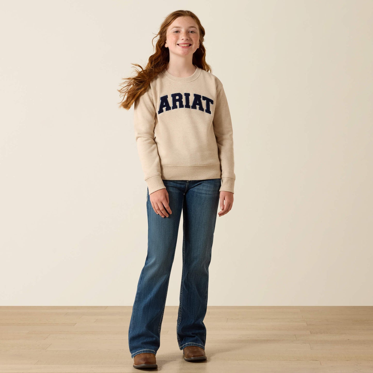 Logo Arch Sweatshirt Kids | Ariat on sale