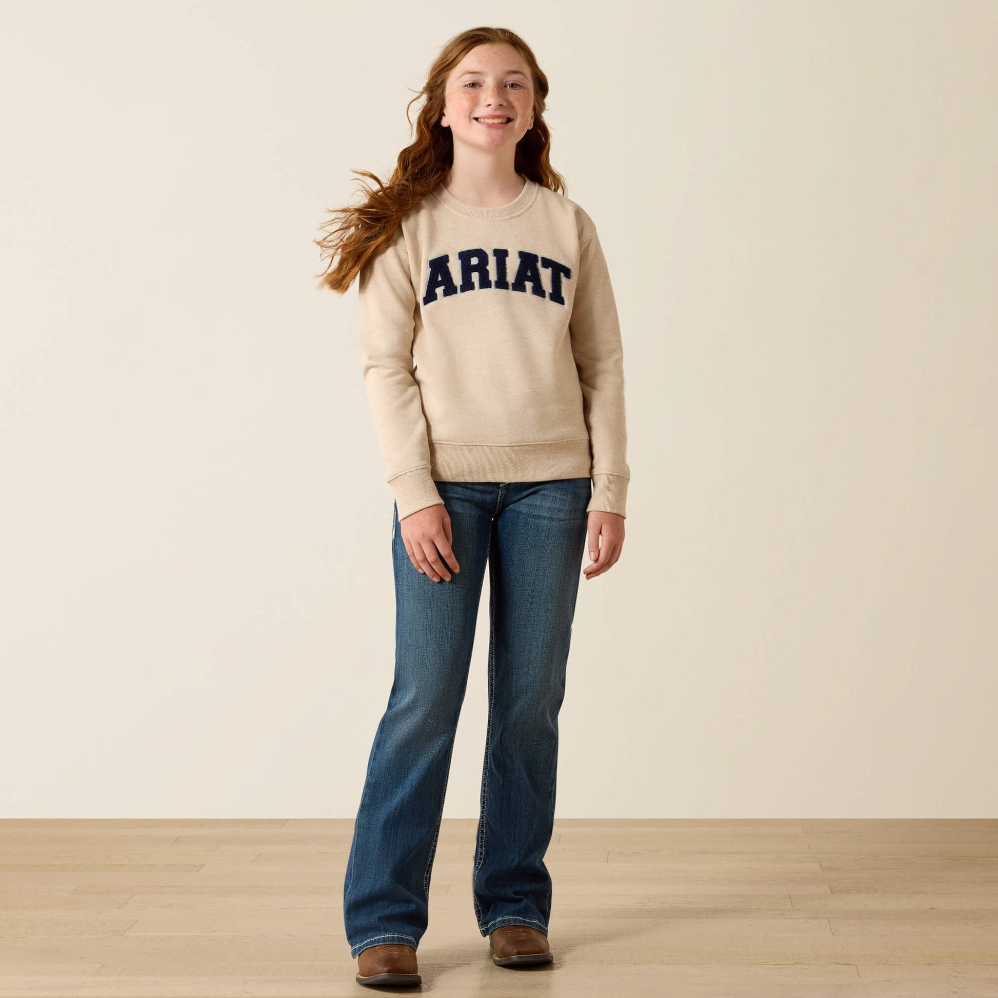 Logo Arch Sweatshirt Kids | Ariat on sale