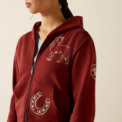 Spiffy Full Zip Sweatshirt Kids | Ariat online shop