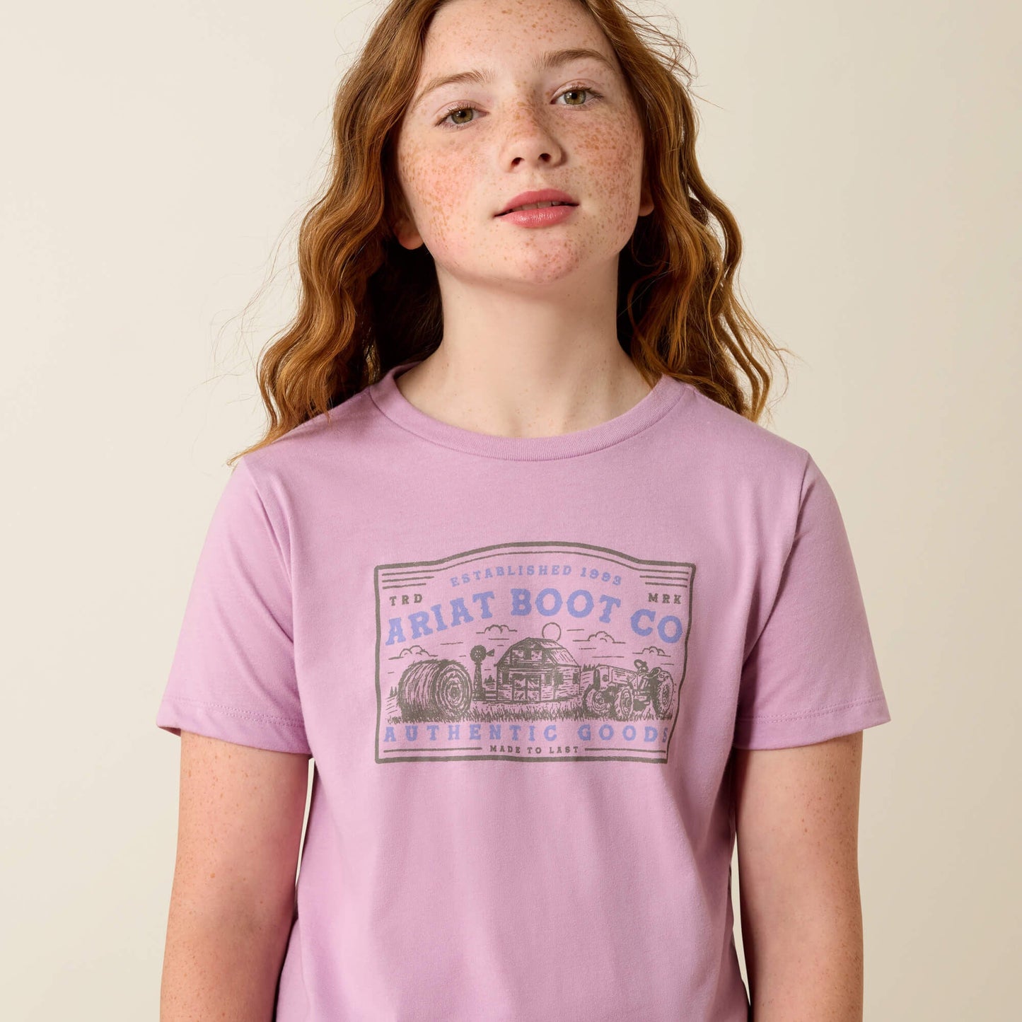 Ariat Farm Patch T-Shirt Kids | Ariat for sale