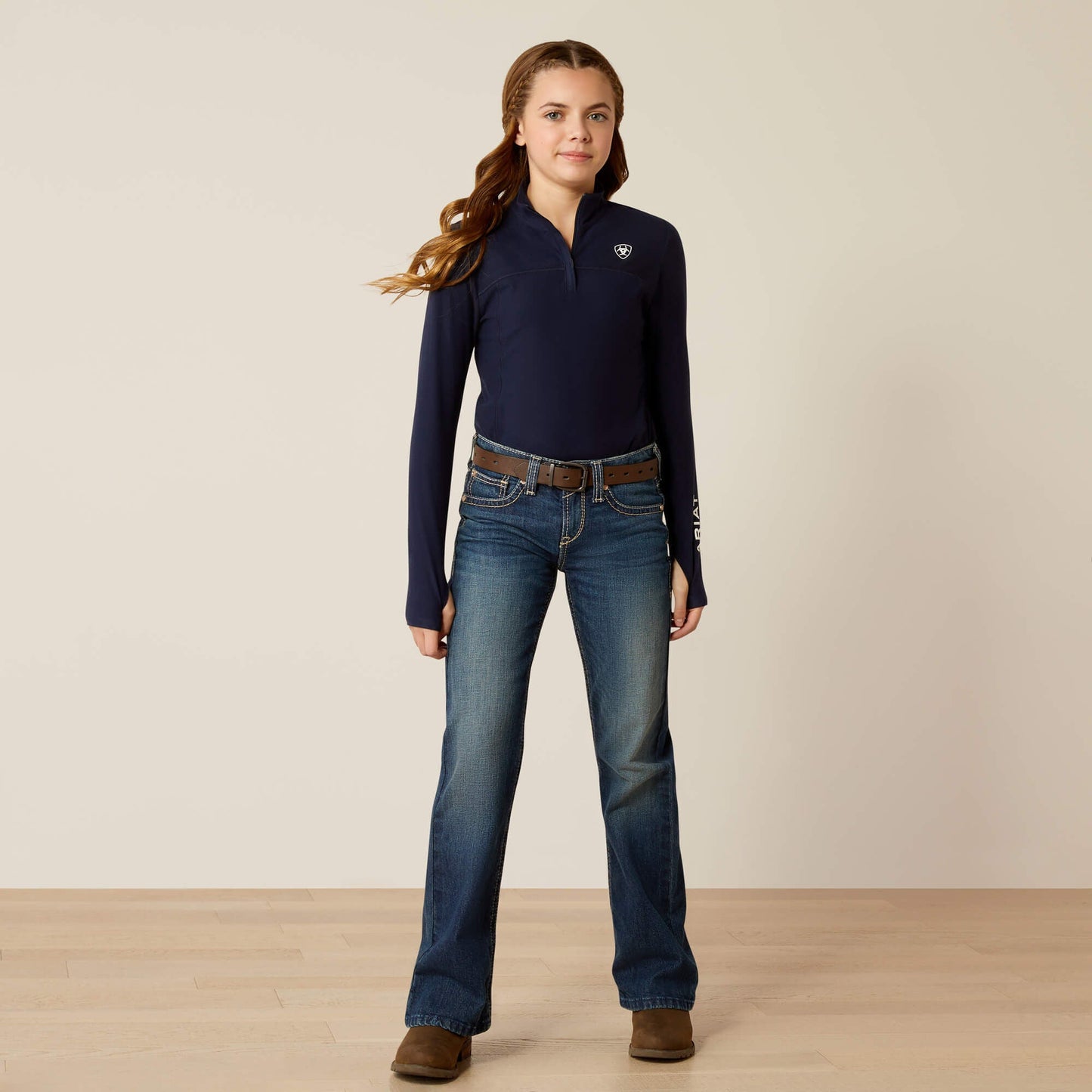 Lowell 3.0 1/4 Zip Baselayer Kids | Ariat discount