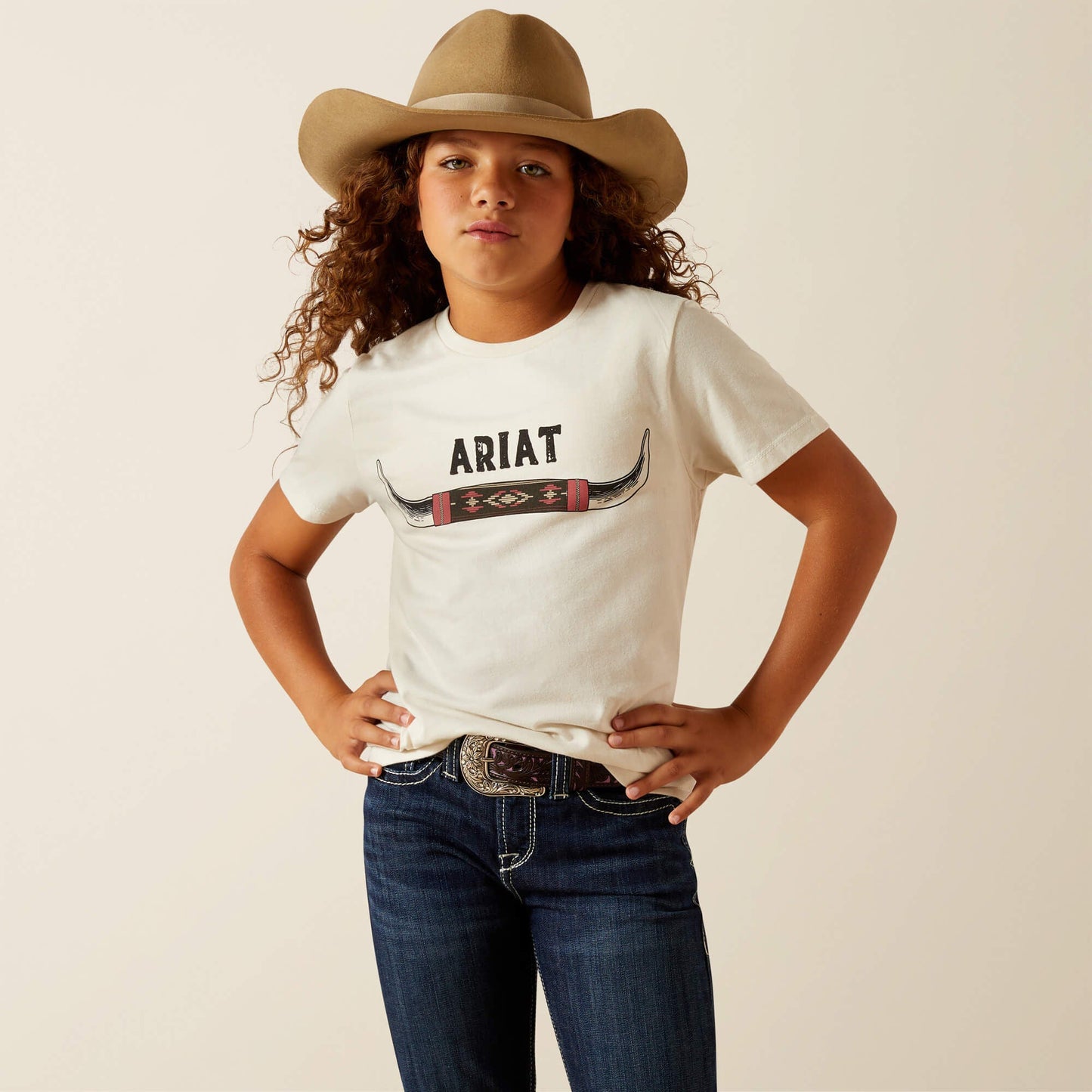 Ariat Bull Horns T-Shirt Kids | Ariat outlet