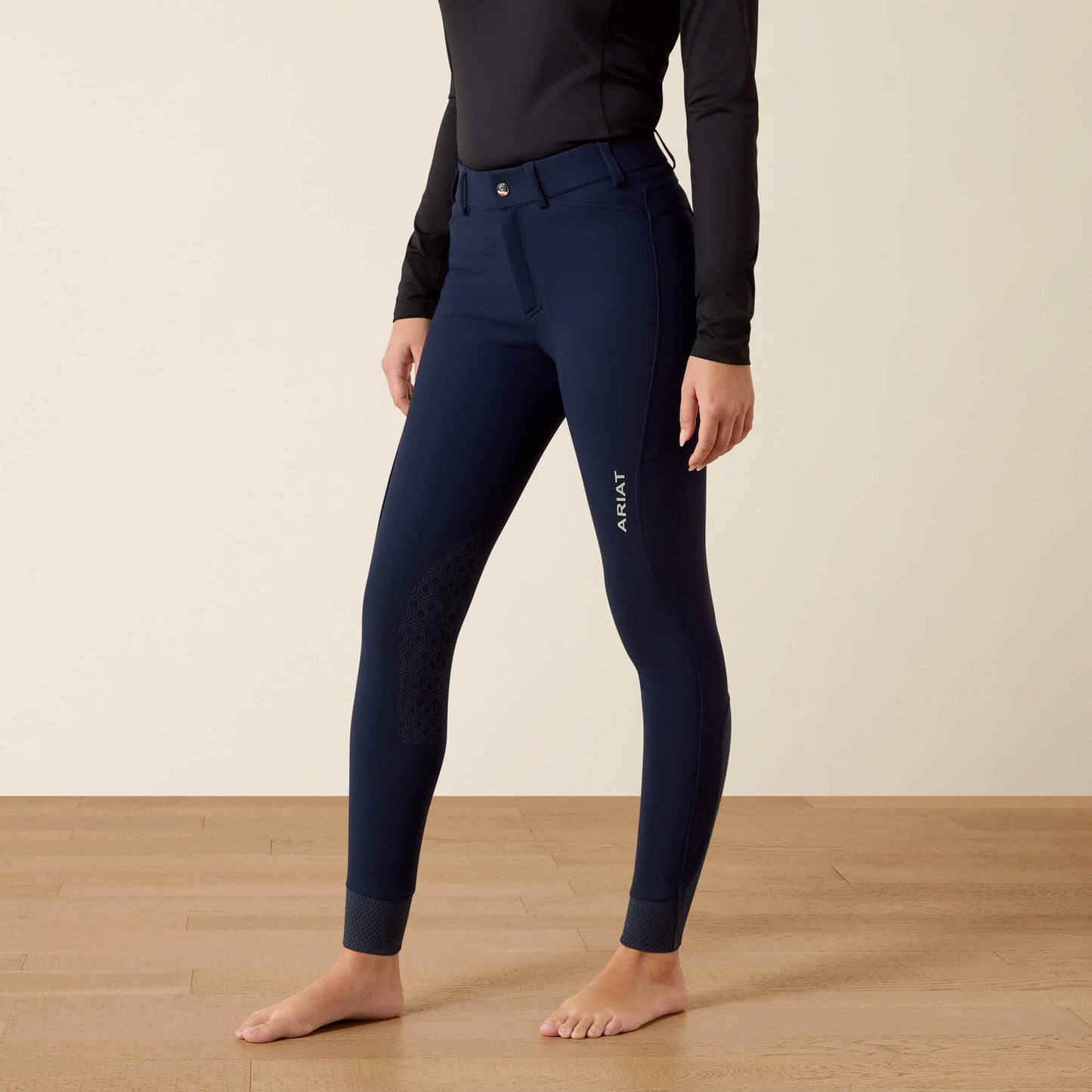 Tri Factor Grip Knee Patch Breech Kids | Ariat for sale