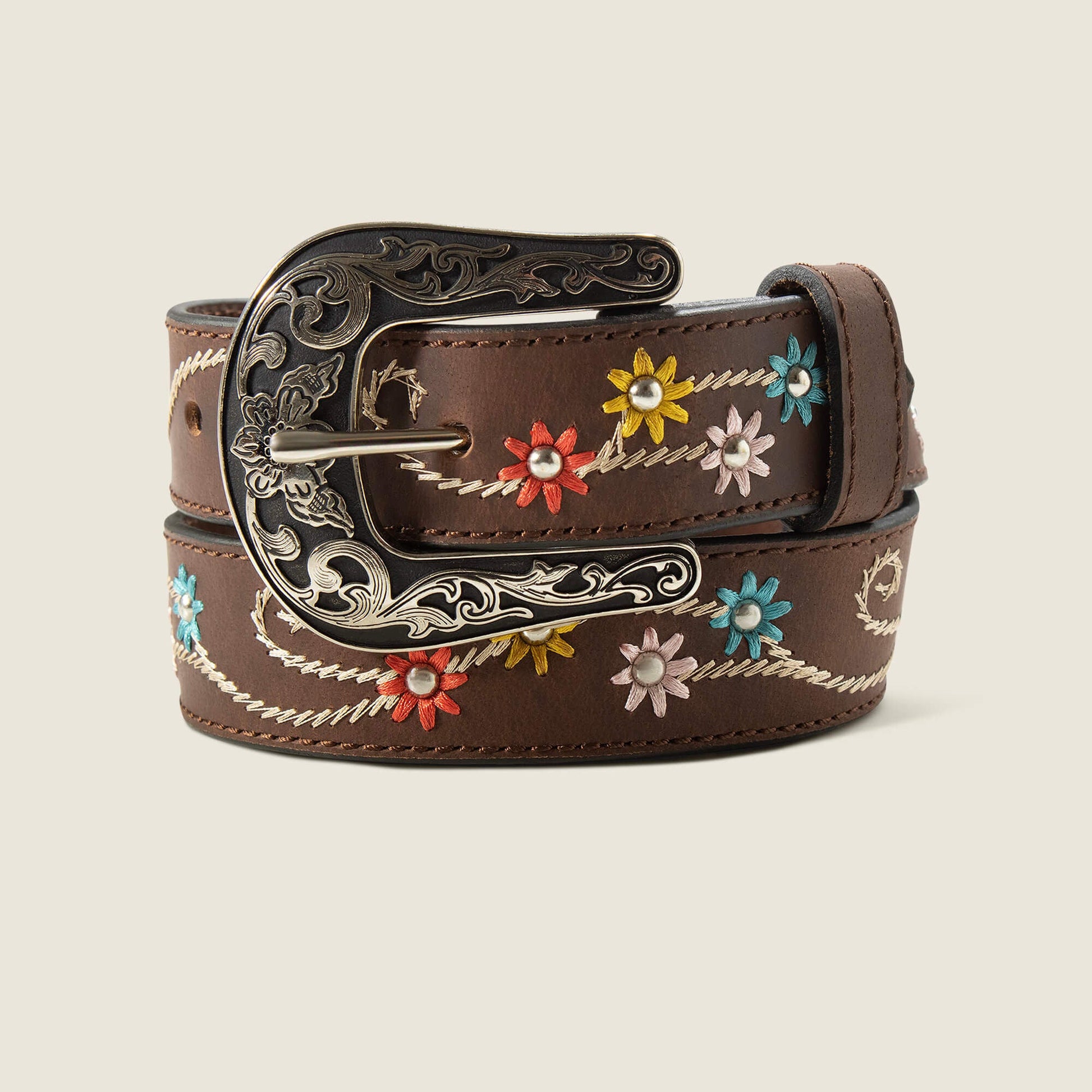 Embroidery Flowers Belt Trends | Ariat discount