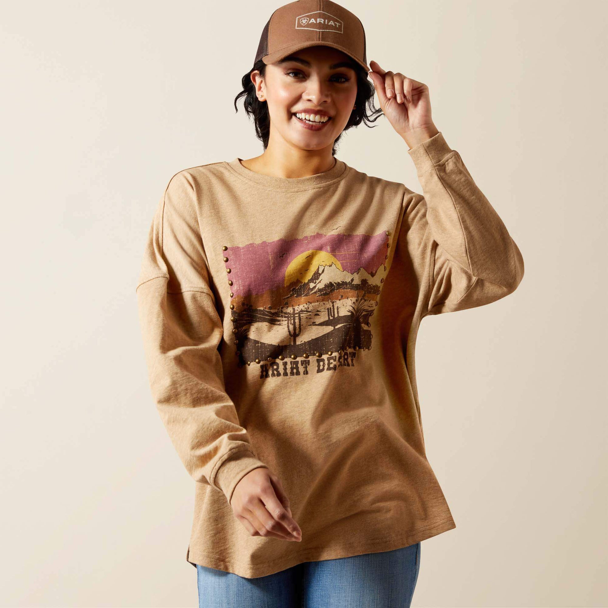 Canvas Oversized T-Shirt Trends | Ariat sale