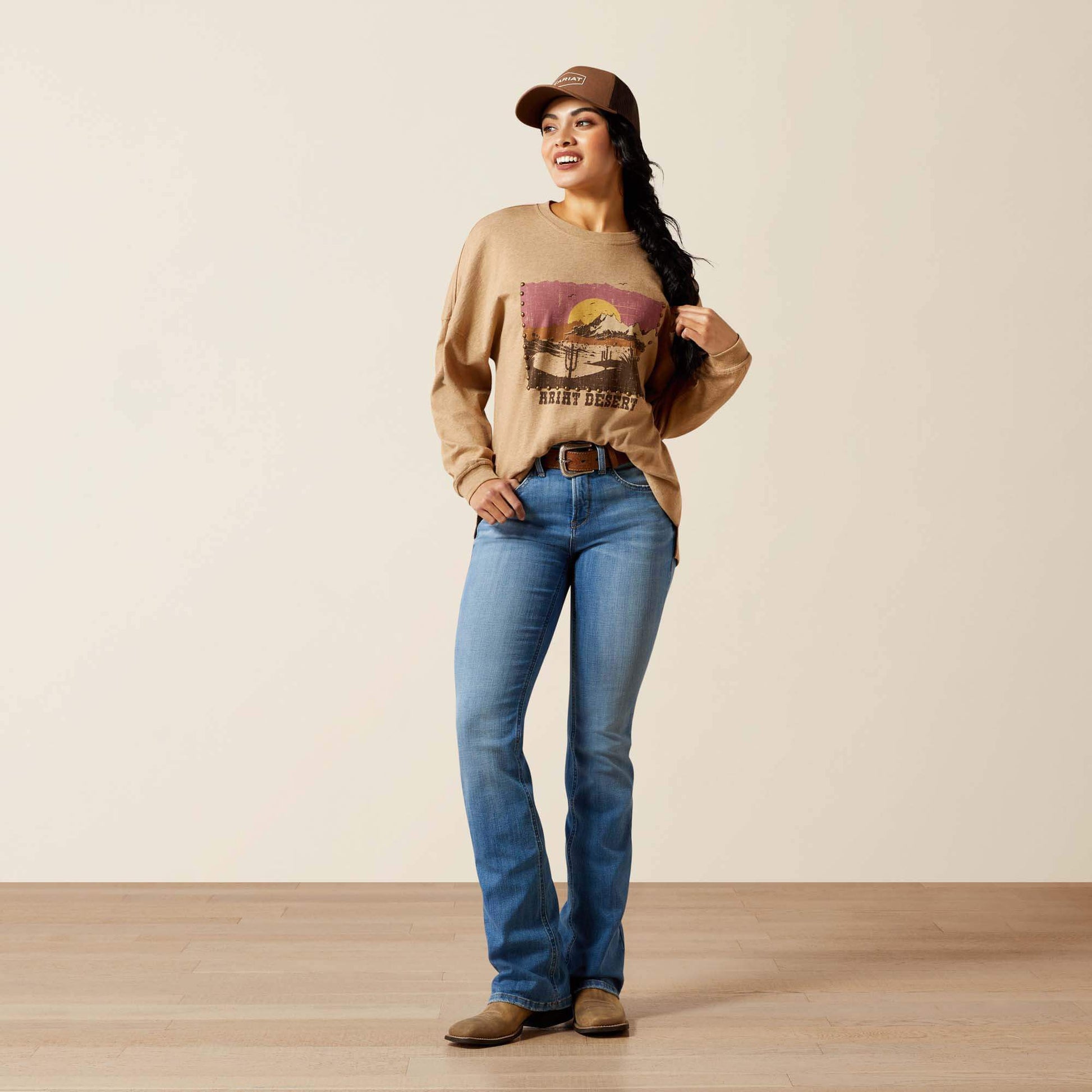 Canvas Oversized T-Shirt Trends | Ariat sale