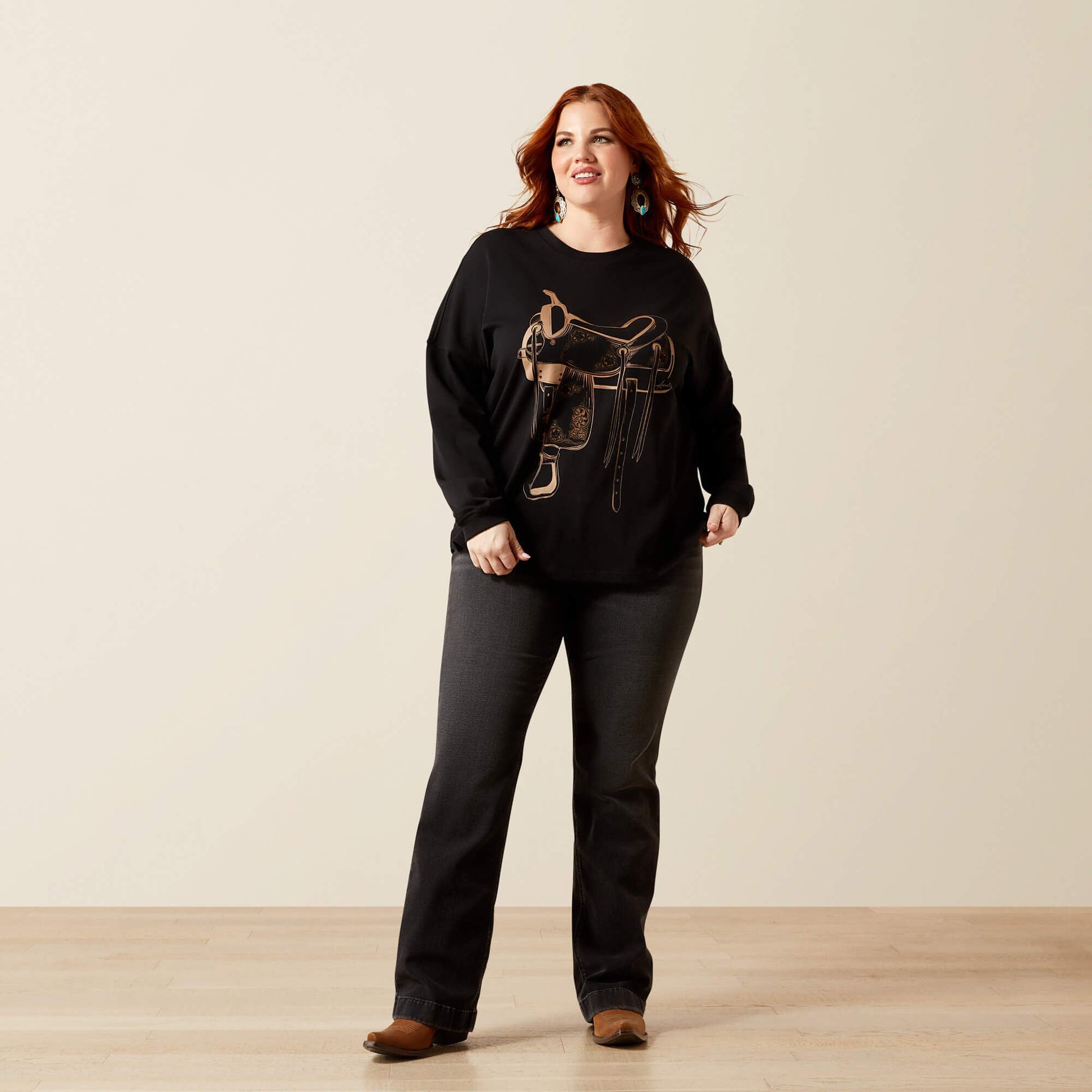 Canvas Oversized T-Shirt Trends | Ariat sale