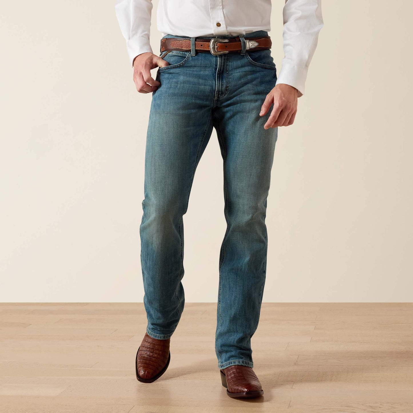 M4 Low Rise Stretch Legacy Stackable Straight Leg Jean Trends | Ariat on sale