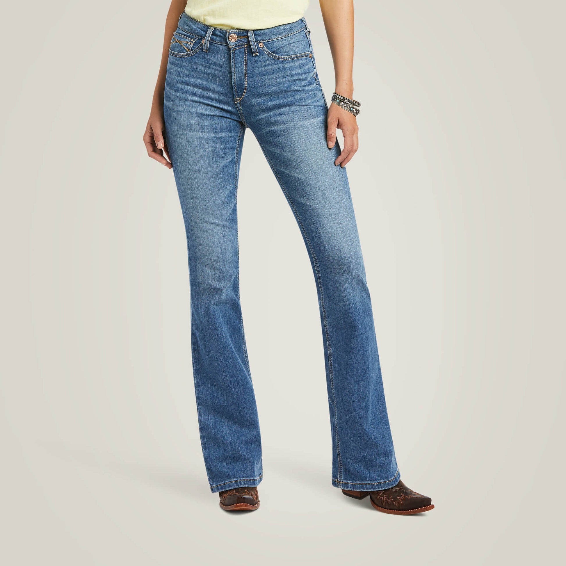 R.E.A.L. High Rise Daniela Boot Cut Trends | Ariat discount