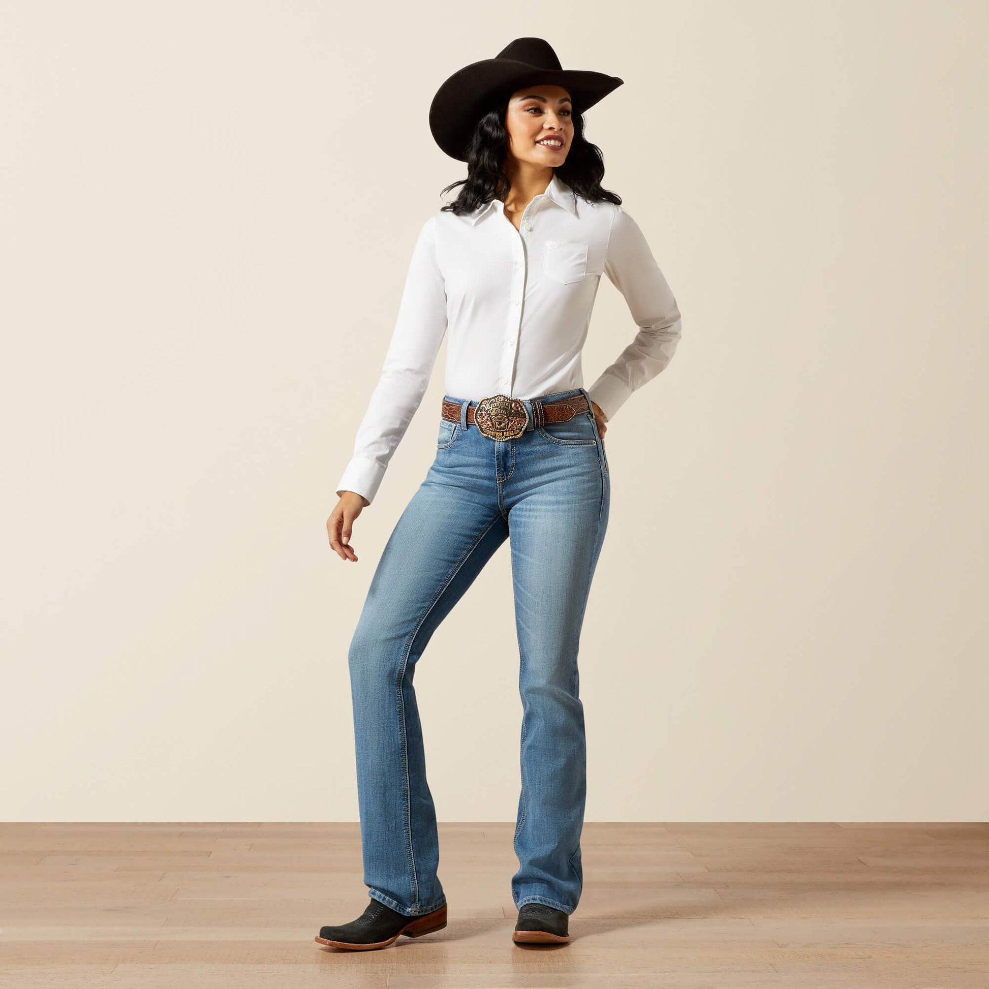 High Rise Rowyn Boot Cut Jean Trends | Ariat online shop